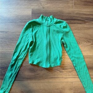 TNA Vibrant Green Crop Top